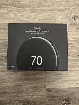 Google Nest Learning Thermostat (4th gen) + Nest Temperature Sensor (2nd gen)