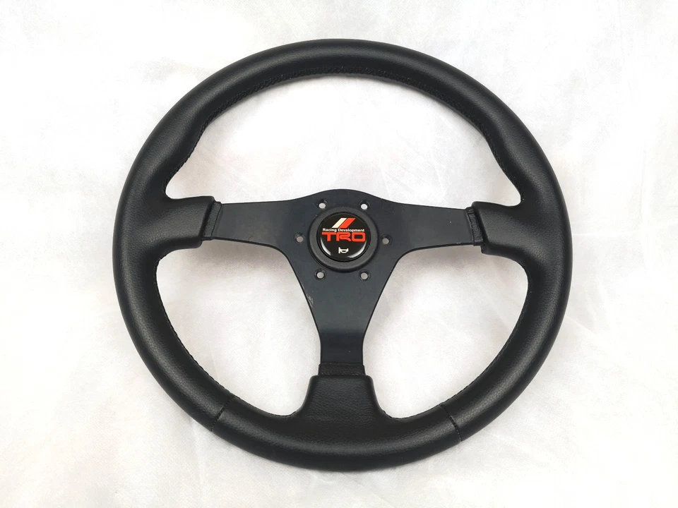 Nardi Gara 3 TRD Steering Wheel New Leather JDM Original 365mm Vintage Rare 90's - Bild 2 von 4