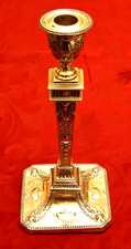 Empire Silberleuchter Silber England 925 Sterling H&ouml;he ca. 25cm
