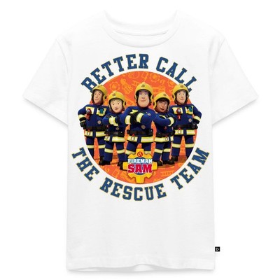 Feuerwehrmann Sam  Better Call The Rescue Team Kinder Premium Bio T-Shirt