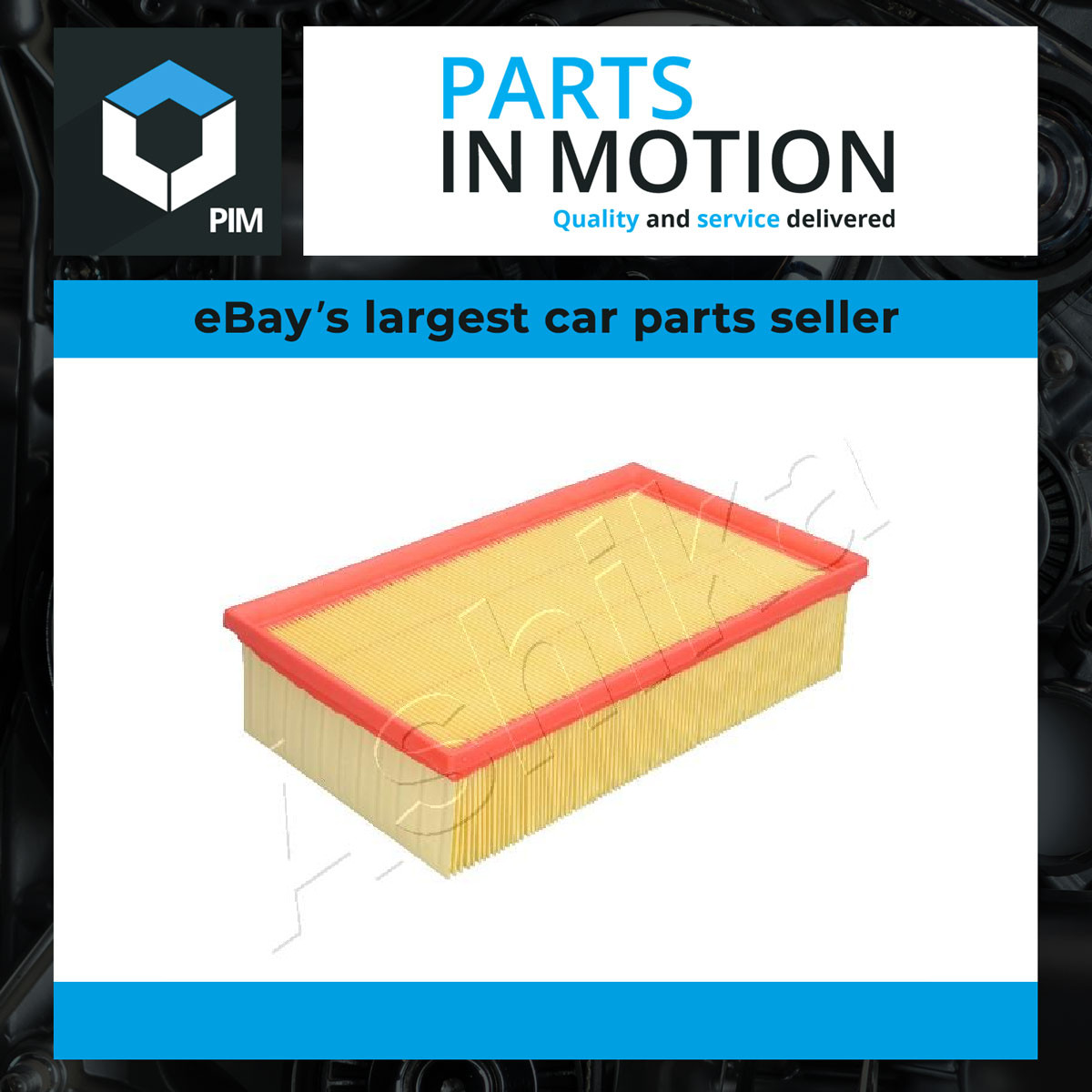 Air Filter fits SKODA OCTAVIA Mk3, Mk4 1.8 2.0 1.6D 2.0D 2012 on Ashika Quality