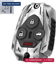 No Cutting Required - Upgraded Key Fob Shell Case for Honda Accord 2003-2012 / C