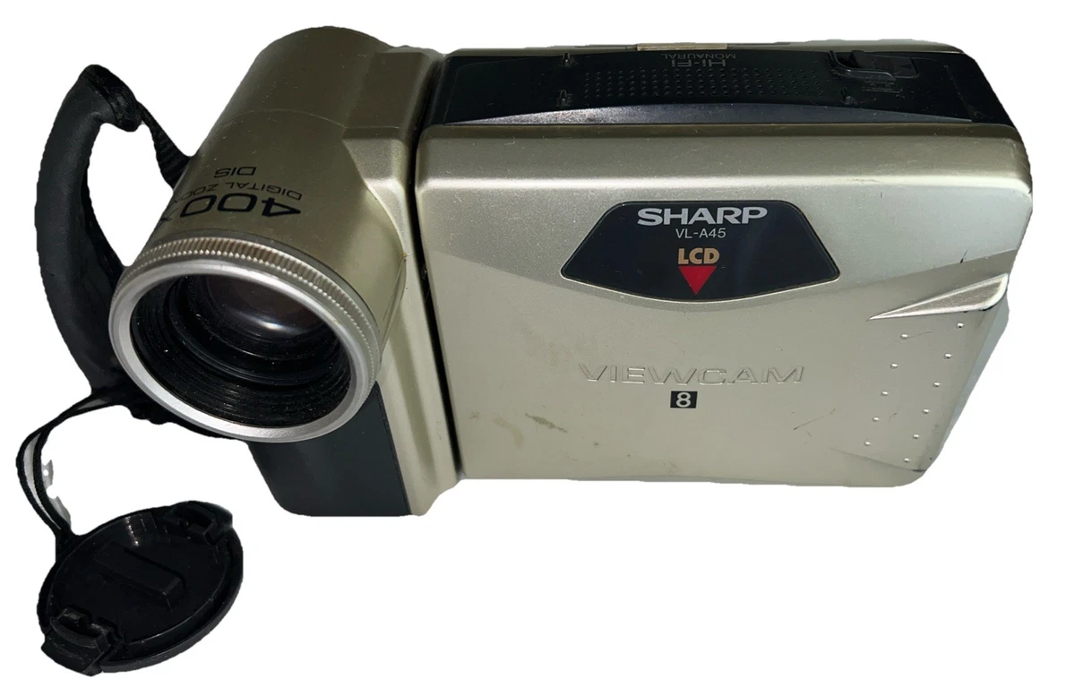 Sharp Viewcam Video 8 Removable Storage (Card/Disc/Tape