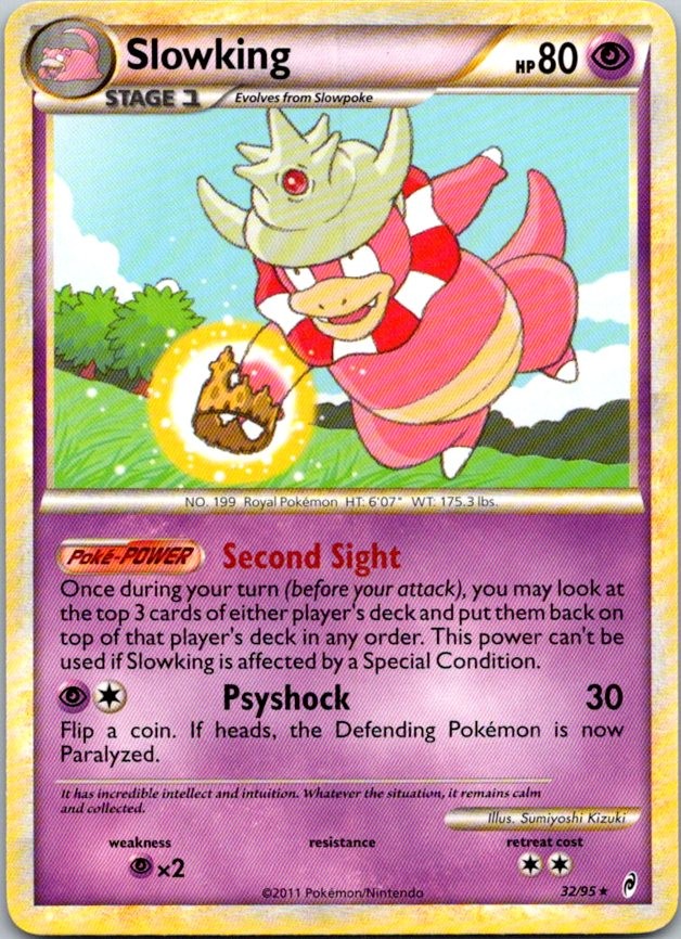 Slowking 32/95 Rare Call of Legends LP