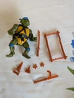 1988 Teenage Mutant Ninja Turtles TMNT Leonardo Hard Head Near Complete Figure 1