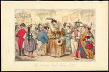 Antique Print-JORROCKS-FANCY DRESS-BALL-HANDLEY CROSS-Leech-Surtees-1853