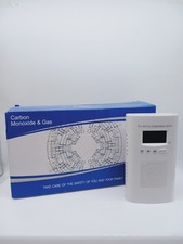 3-Pk Combination Gas Carbon Monoxide Detector Plug-in W/ Battery Backup KH-522