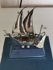 Seki Takehiko-Traditional Handcrafted Japanese Sailing Ship Ornament-925 Silver