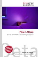 Lambert M. Surhone (U. A.) | Panic Alarm | Taschenbuch | Englisch (2026)