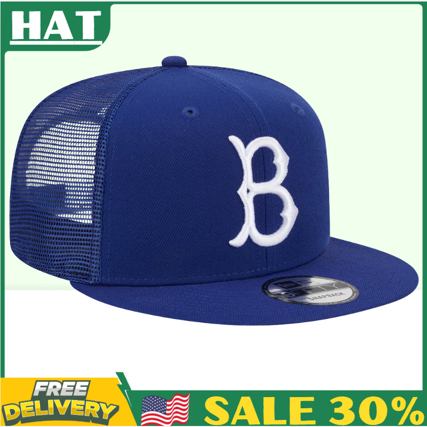 Official New Era Brooklyn Dodgers Cooperstown Trucker 9FIFTY Snapback Authentic