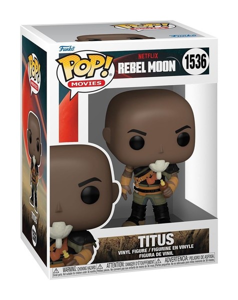 Gadget -D- Rebel Moon: Funko Pop! Movies - Titus (Vinyl Figure 1536) Funko-image