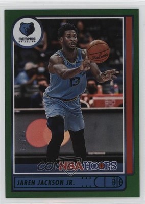 2021-22 Panini NBA Hoops Green /99 Jaren Jackson Jr #172 9o3