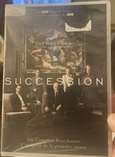 Succession The Complete First Season 3-Disc DVD Set New Sealed