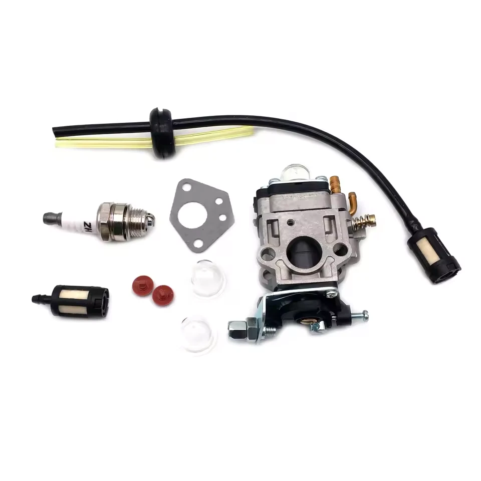 Kit de carburateur pour débroussailleuse 52cc 49cc 43cc avec tuyau d'étanchéité - Photo 1/1