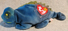 Ty Beanie Baby Iggy the Iguana DOB August 12, 1997 MWMT Free Shipping