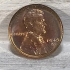1948-D BU Bright RED Lincoln Wheat Cent Looks Great Free Shipping E
