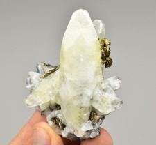 Calcite with Pyrite - Sweetwater Mine, Reynolds Co., Missouri