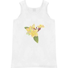 'Hawaiian Plumeria' Adult Vest / Tank Top AV051098