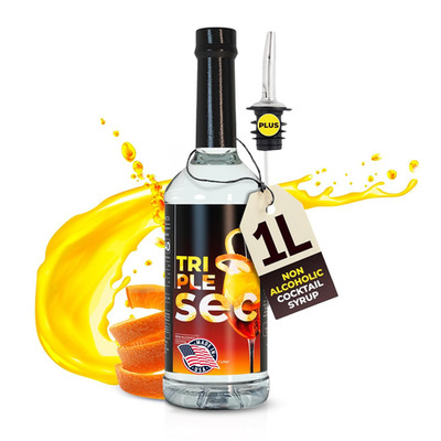 Triple Sec Syrup Orange Liqueur Cointreau Liqueur   Non-Alcoholic Sweet Citrus S