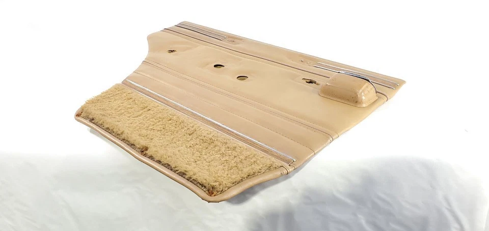 Jeep Grand Wagoneer 1986 OEM puerta trasera izquierda moldura panel usado Foto 3 de 4