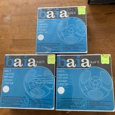 Lot of 3:Baia Dual 8 200' Capacity Reel Storage Case Pack of 3 Factory Sealed