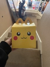 Pok mon 25th Anniversary McDonald s Happy Meal Pikachu Design Clean Box