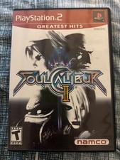 Soul Calibur II Greatest Hits - Sony Playstation 2 PS2 Pristine Tested