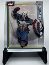 2026 Topps Chrome Marvel Comics #19 Captain America base
