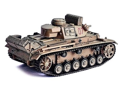 Germany Pz.Kpfw.III Ausf.N DAK Tank #07 ''s.Pz.Abt.501 Tunisia'' (1942/43) ''NEO Dr