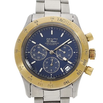 Zenith El Primero Automatik 40mm Pre-Owned - Sehr Gut 38.0300.400 Edelstahl