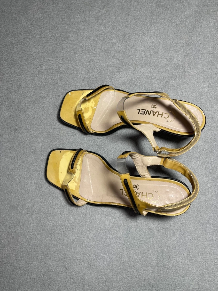 CHANEL Yellow Sandals for Women for sale | eBay