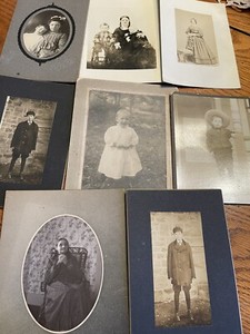 Sets of 1800’s to Early 1900’s Vintage Photographs 