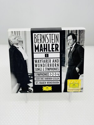 Bernstein MAHLER Volume 1 Symphonies 1-4 (Cd, 1989, 5 Disc Set