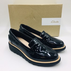 clarks sharon gracie platform loafers