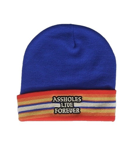 Assholes*s Live Forever | pink | adult | one-size beanie | eBay display picture 3