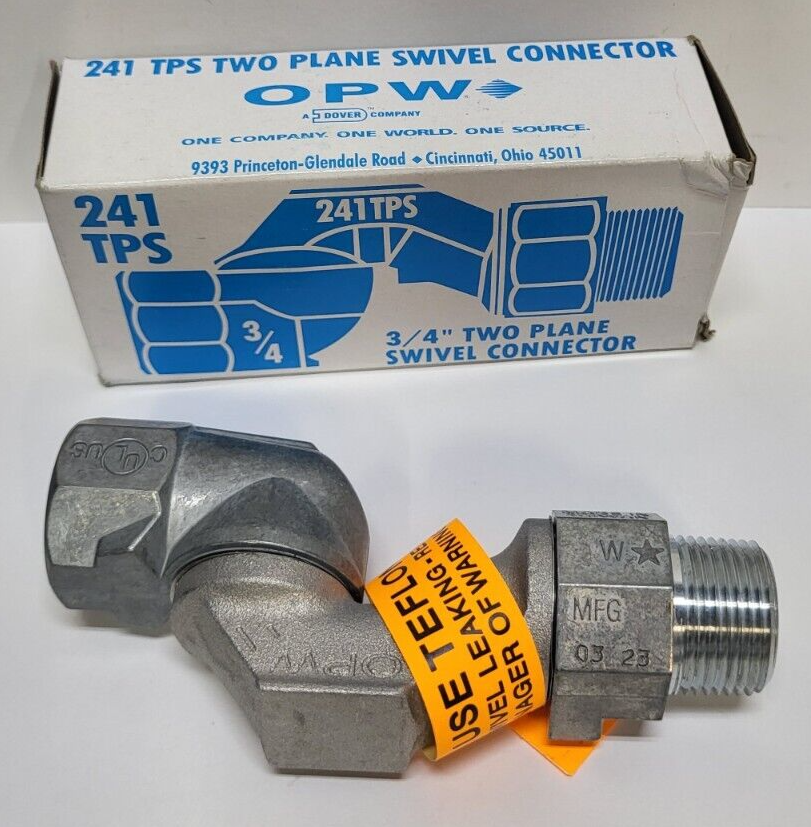 241TPS0241 3/4" Female x 3/4" Male (NPT) Fuel Hose Swivel Gas or Diesel eBay