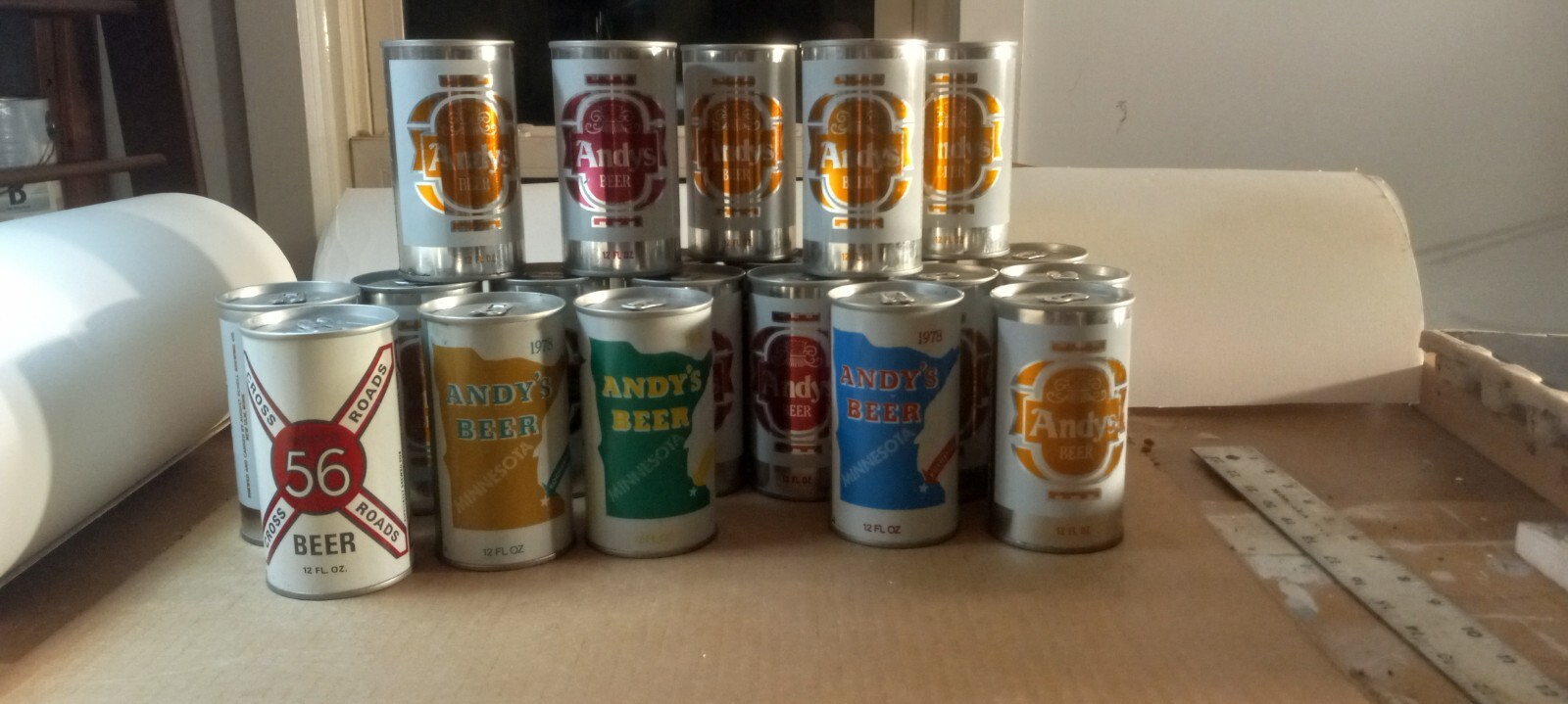 21 Vintage Andy's Beer CansAll For One Price For Buyer Resales eBay