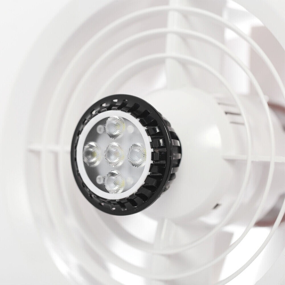 Efficient Bathroom Ceiling Ventilation Fan w/ LED Light and Low Power Motor  | eBay