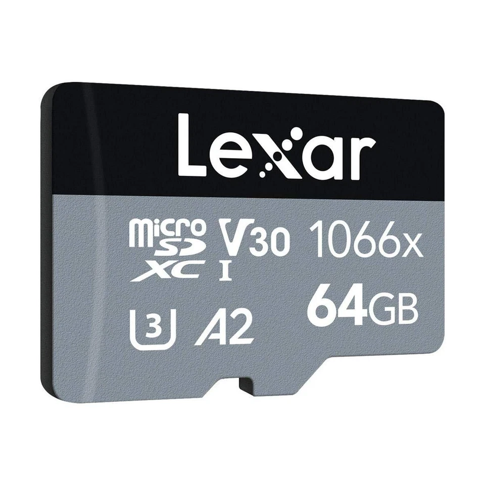 Lexar 64GB Professional 1066x microSD UHS I Card High Speed Action Camera Sto... - Image 4 of 4
