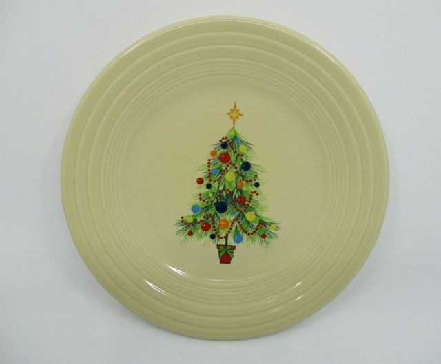 Fiestaware 9 Inch Luncheon Plate Christmas Tree for sale online eBay