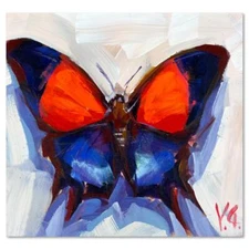 Yasna Godovanik, Hand Signed Original Painting on Board with LOA