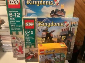 LEGO 7947 / 7187 PRISON TOWER RESCUE / ESCAPE FROM DRAGON'S PRISON