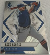 2021 Chronicles Phoenix Baseball Pete Alonso New York Mets Silver Prizm #4