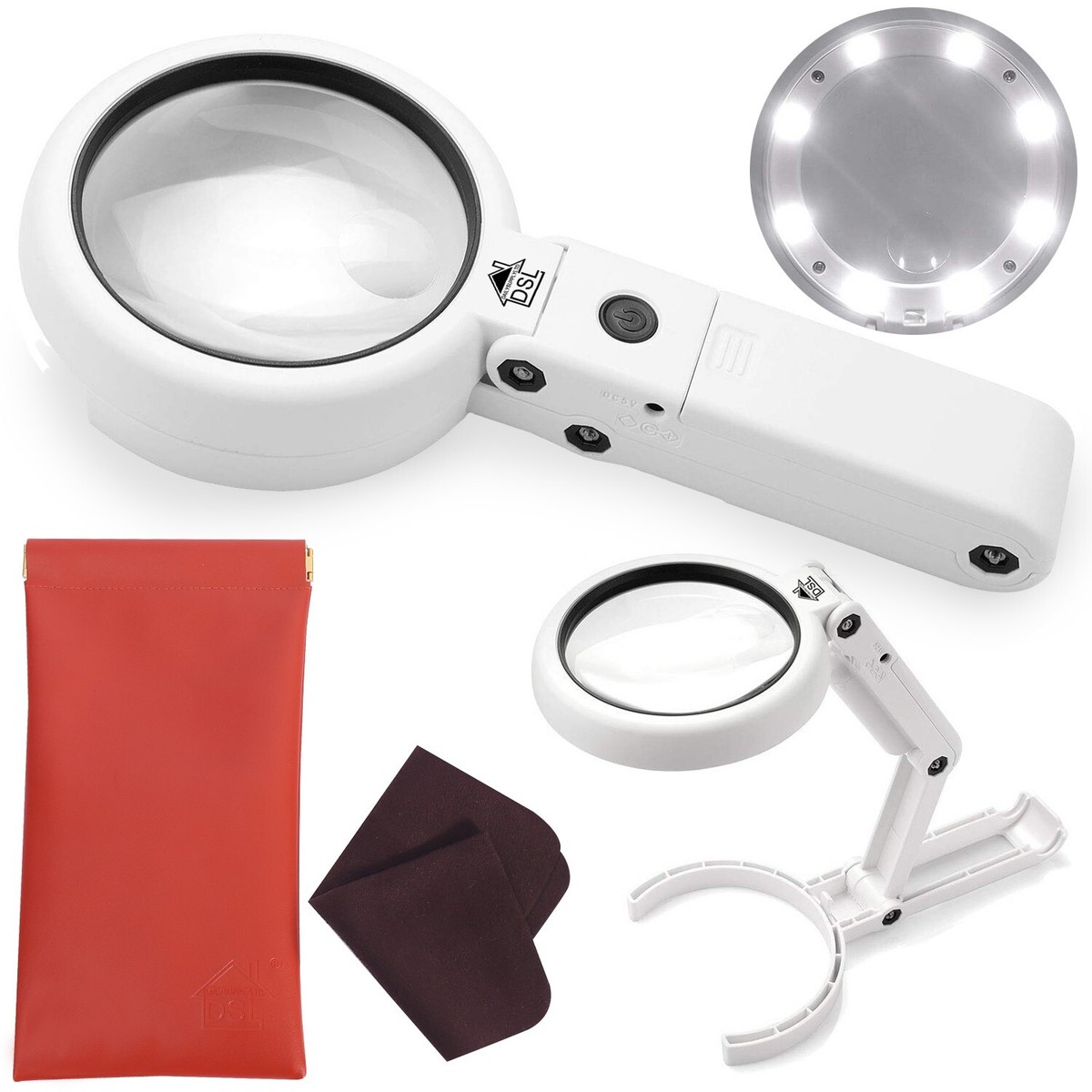 Magnifying Glass Lente Ingrandimento Da Banco Antistatic ESD