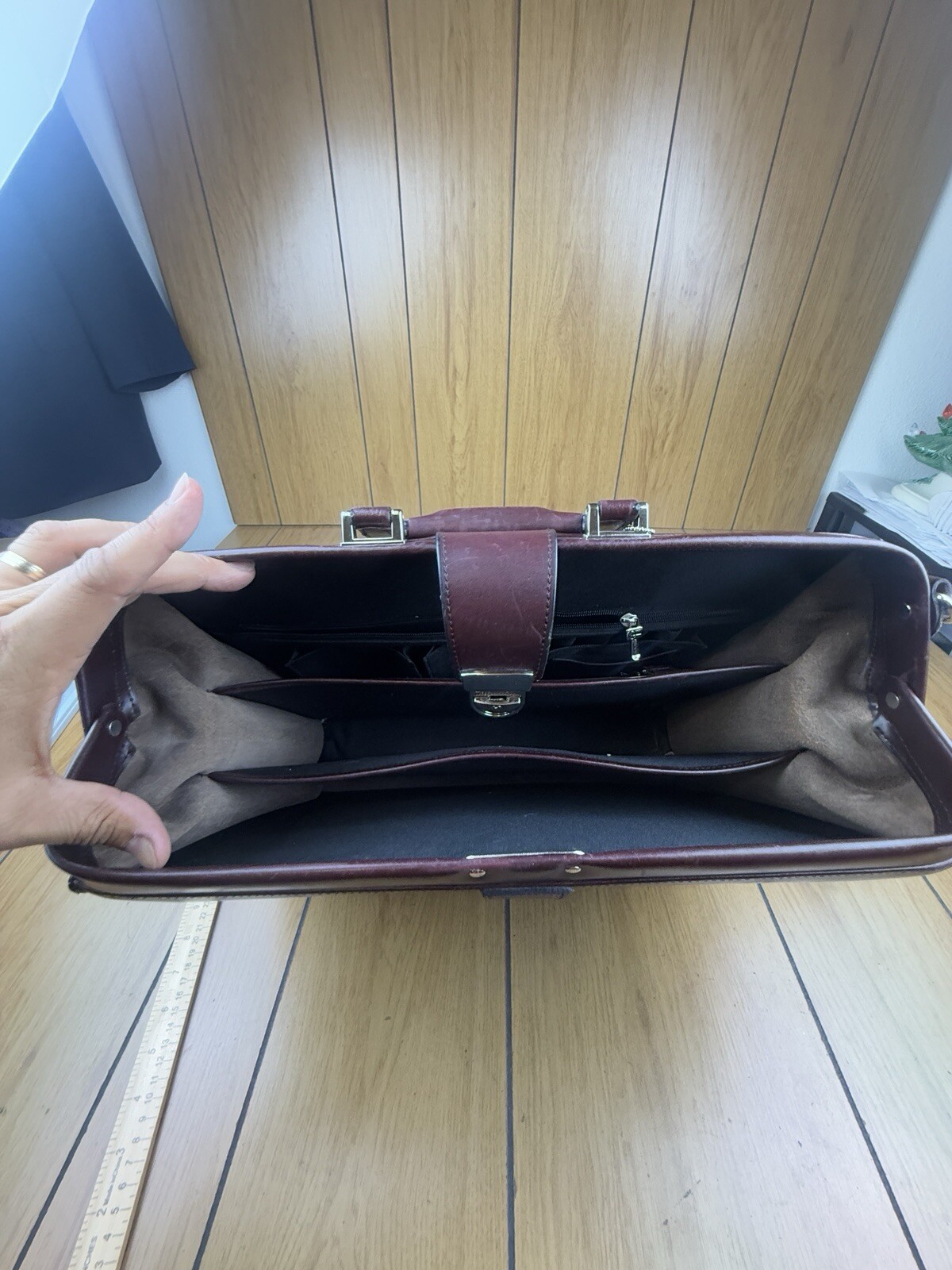 Jack Georges Elements Classic Leather Briefbag Br… - image 21