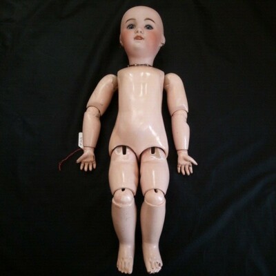 Poupée Jumeau Diplôme D'honneur 230 SFBJ – 50 Cm – Bébé Bouche Ouverte – Corps Bois Porcelaine