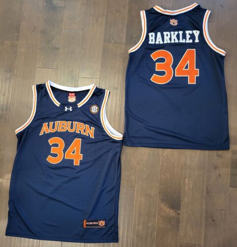 Charles Barkley #34 Auburn Tigers Stitched SEC Navy 23 Basketball Gameday Jersey - Picture 1 of 3