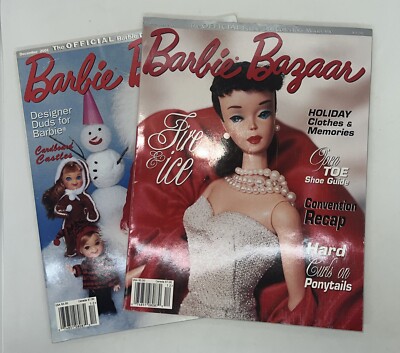 Barbie Bazaar Magazines Barbie Doll Collectors December 2001