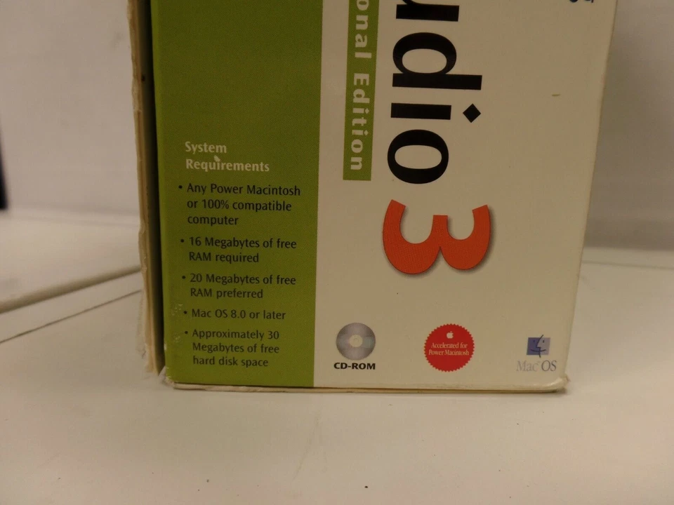 Brand New Sealed GoLive CyberStudio 3 for Power Macintosh full-version  - Image 2 of 4