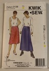 Kwik Sew 3138 Sewing Pattern PLUS SIZE: 1X-2X-3X-4X Women's Skirts 